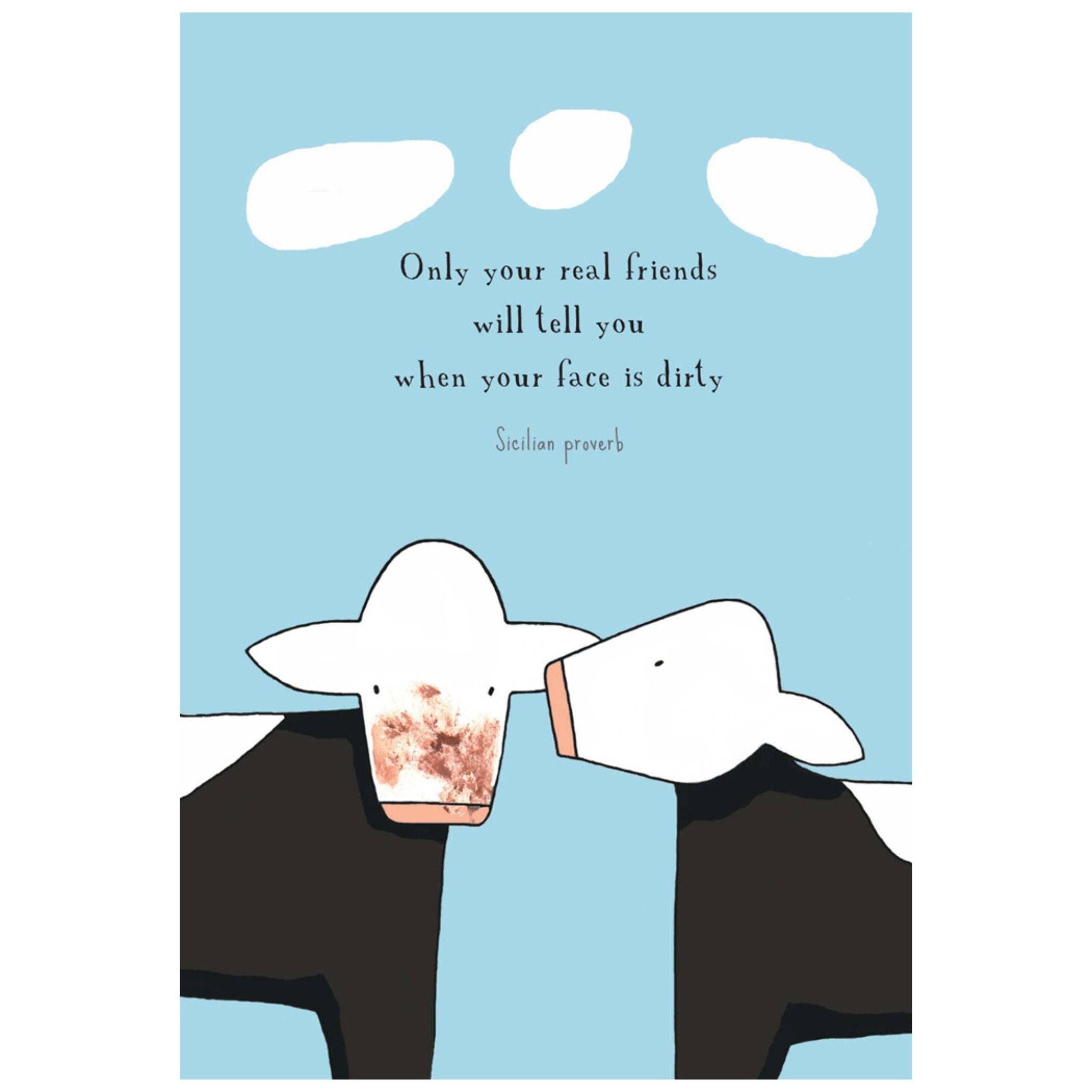 A Quiet Word Greeting Card