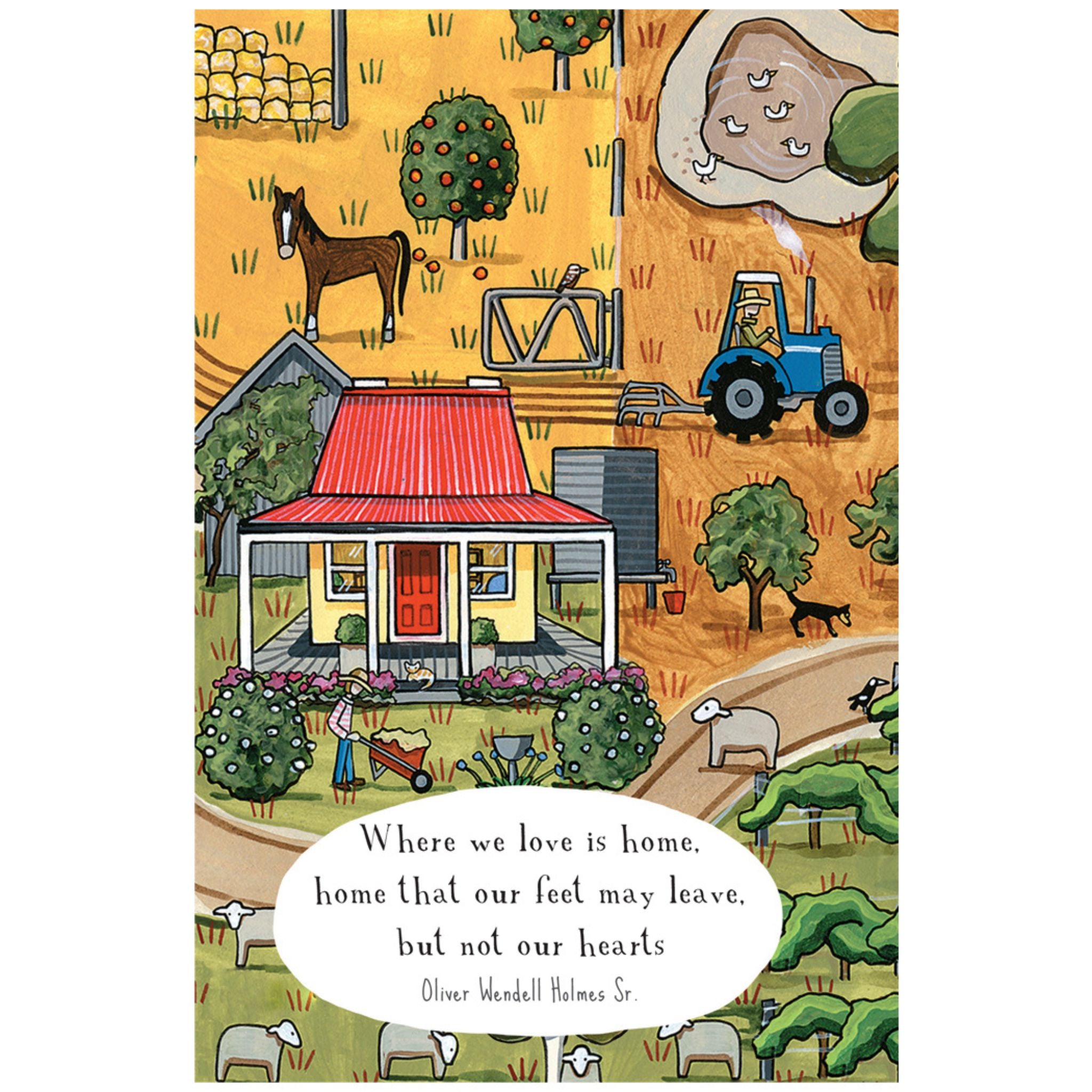 A Sunny Day Greeting Card