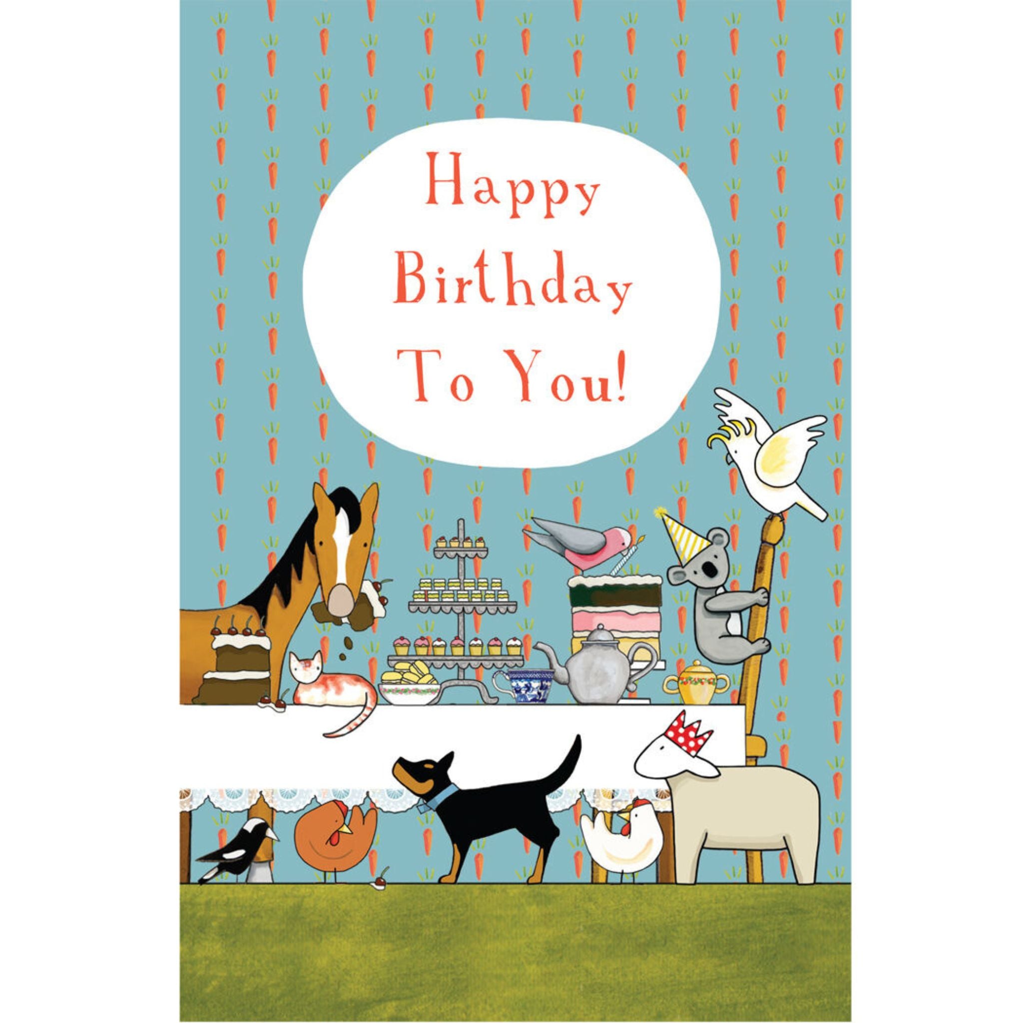 Afternoon Tea Greeting Card