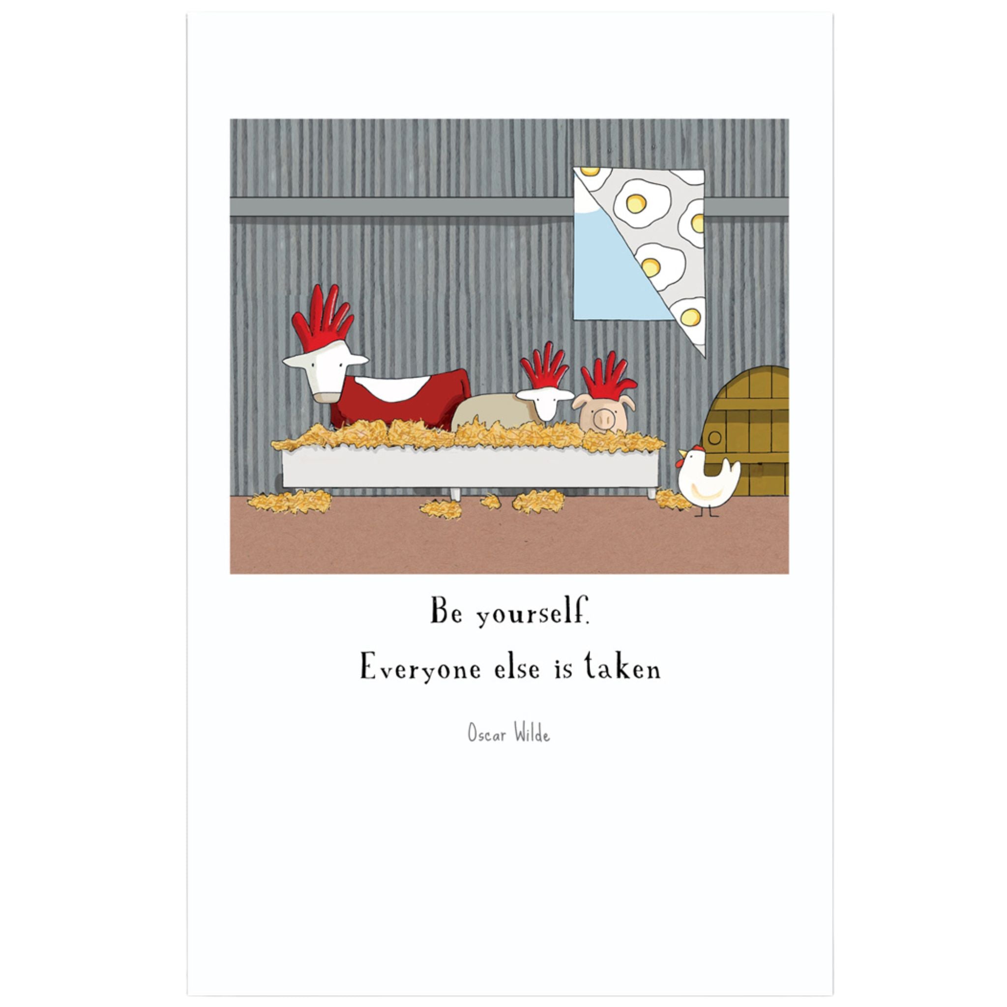 Be Yourself Greeting Card