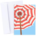 Beach Umbrella Greeting Card