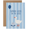 Birthday Goose Greeting Card