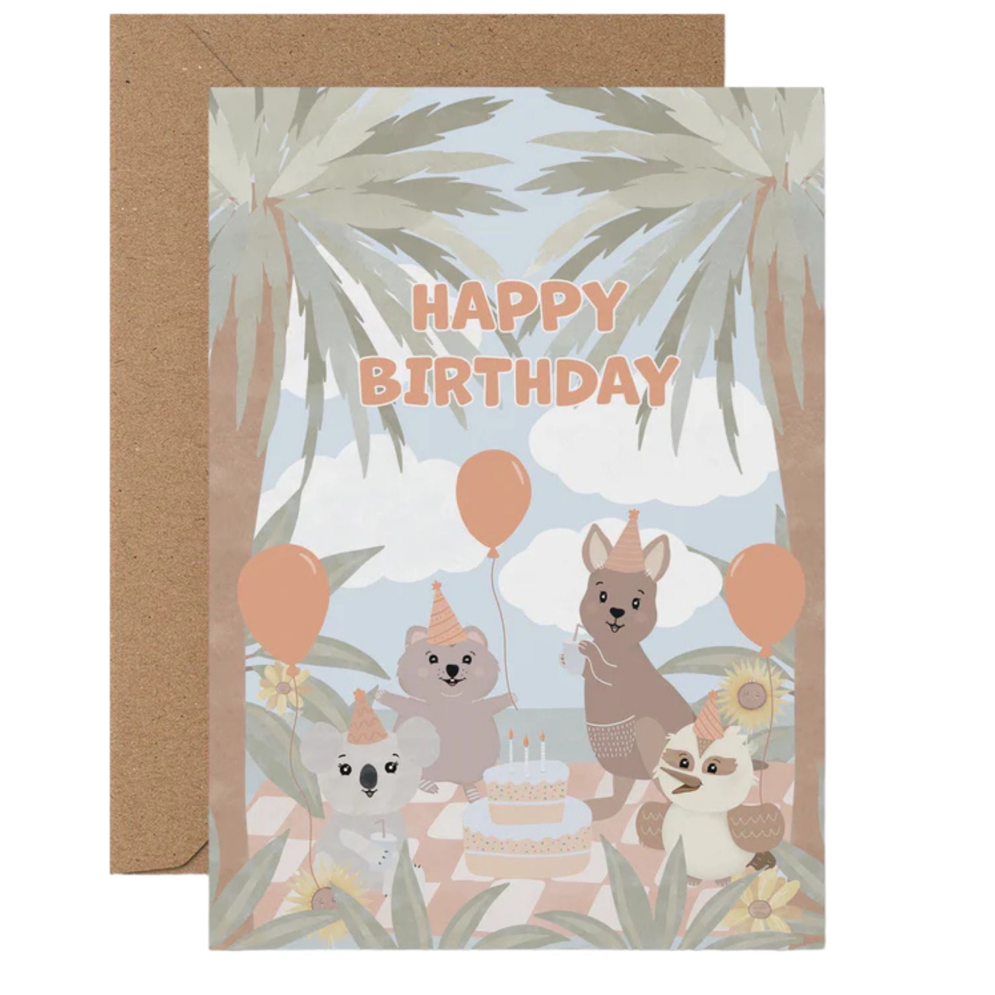 Birthday Picnic Greeting Card