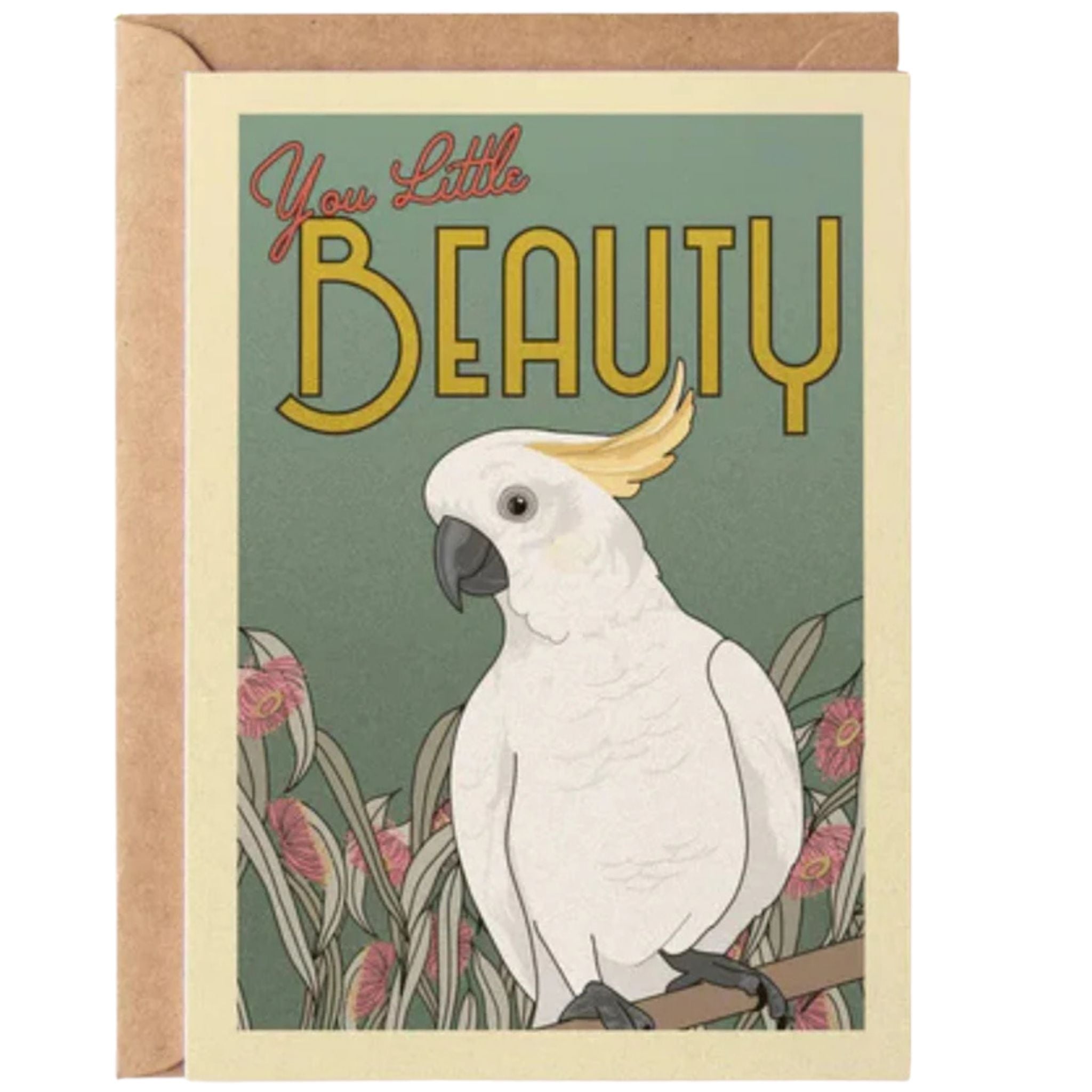 Cockatoo Greeting Card