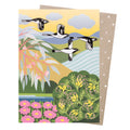 Flying Family Greeting Card