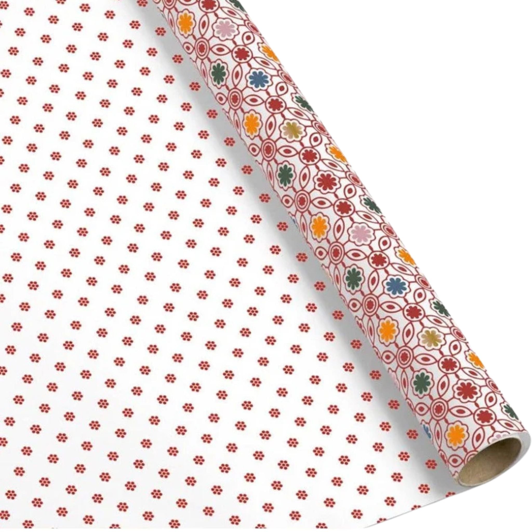 Geometrical Patterns Double-Sided Wrapping Paper