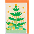 Giant Chrissy Tree Greeting Card