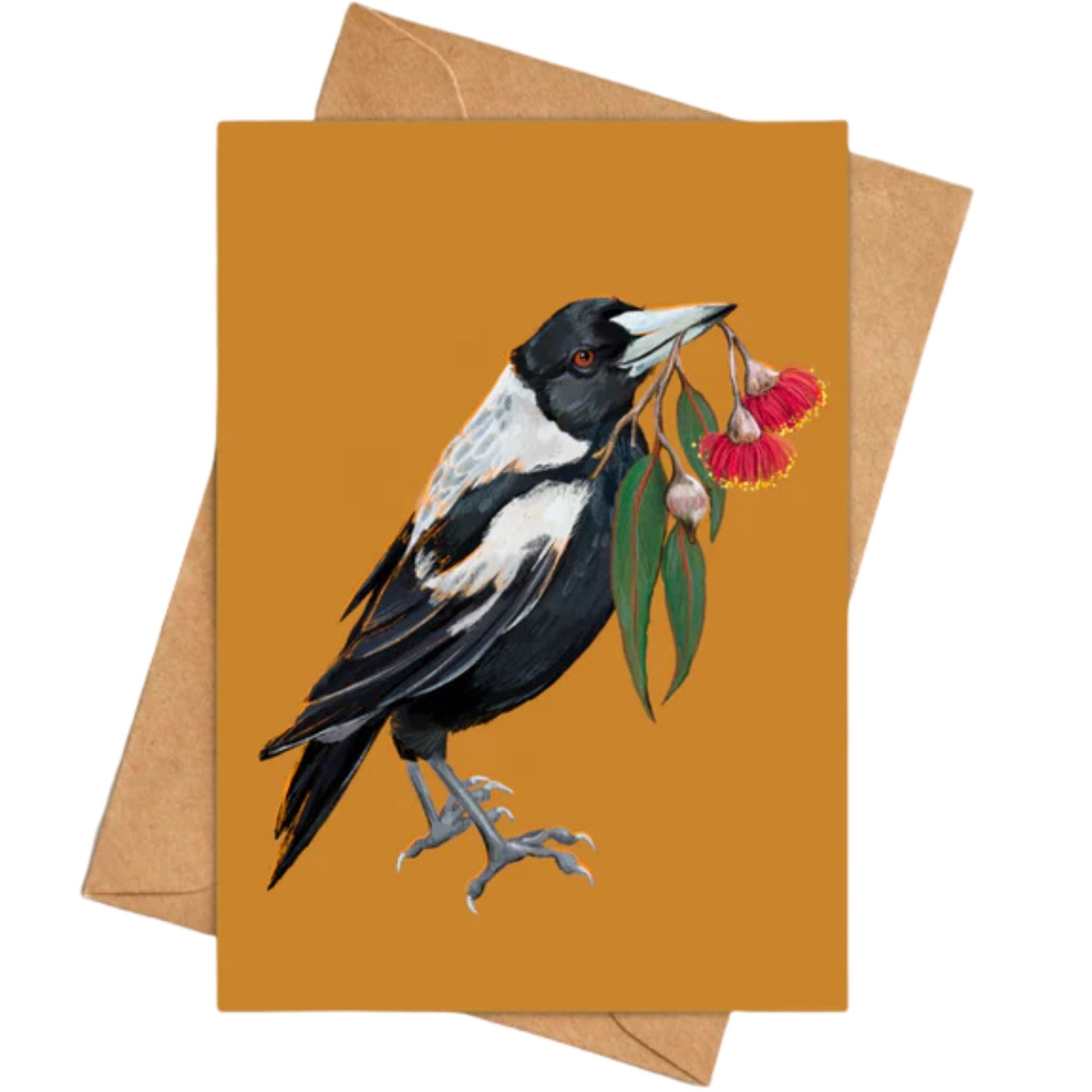 Magpie Greeting Card