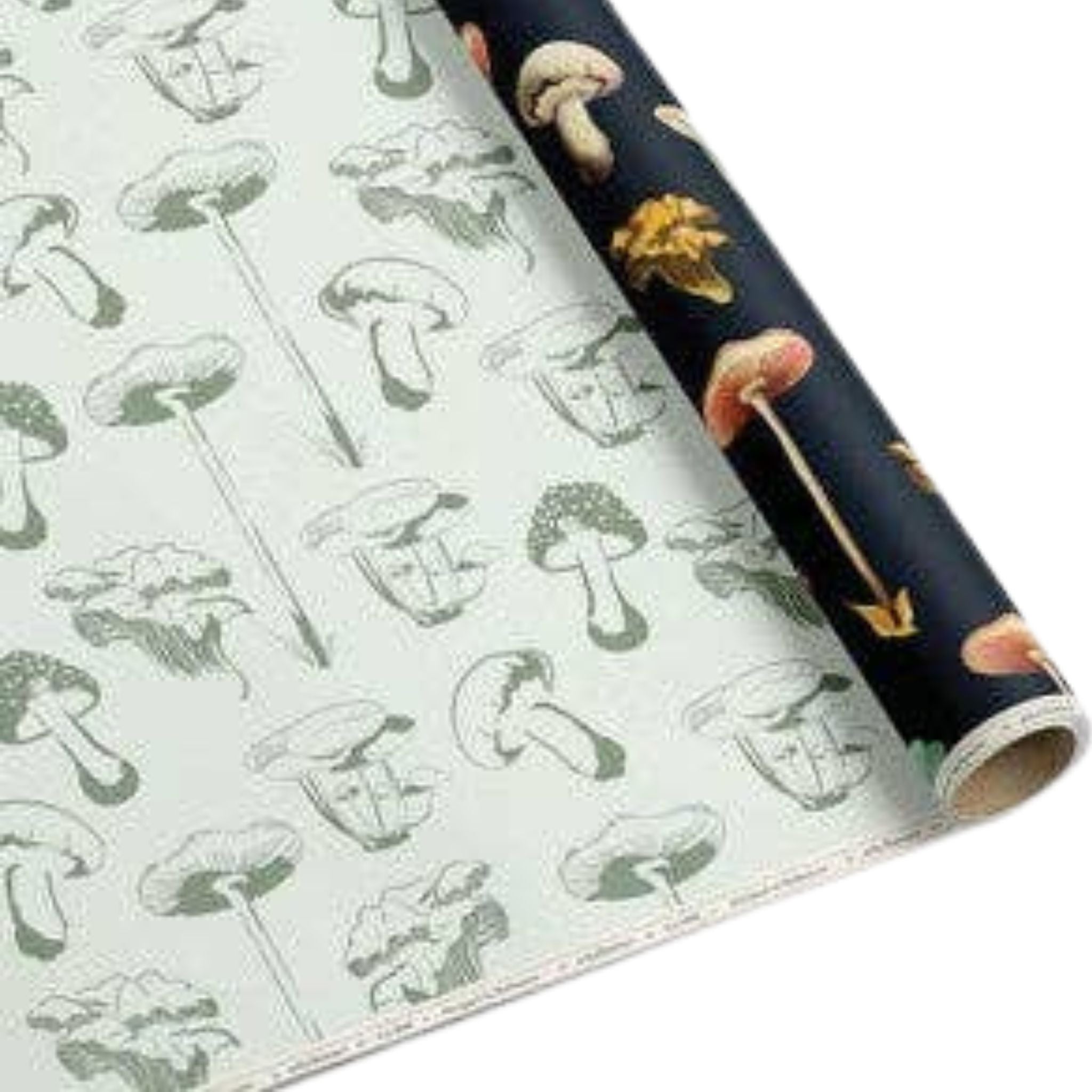 Mushrooms Double-Sided Wrapping Paper