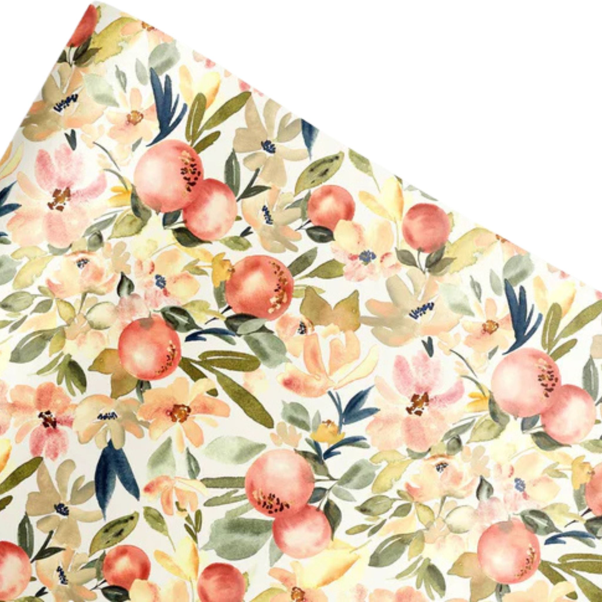 Orange Harvest Wrapping Paper