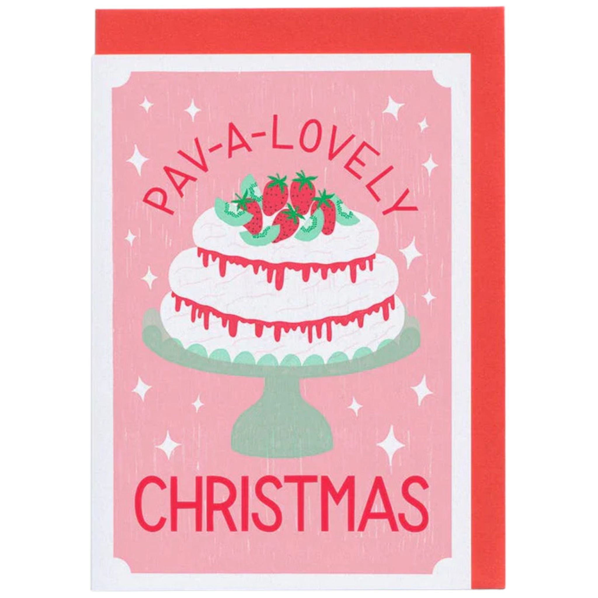 Pav-a-lovely Christmas Holiday Greeting Card