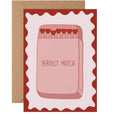 Perfect Match Valentine's Greeting Card