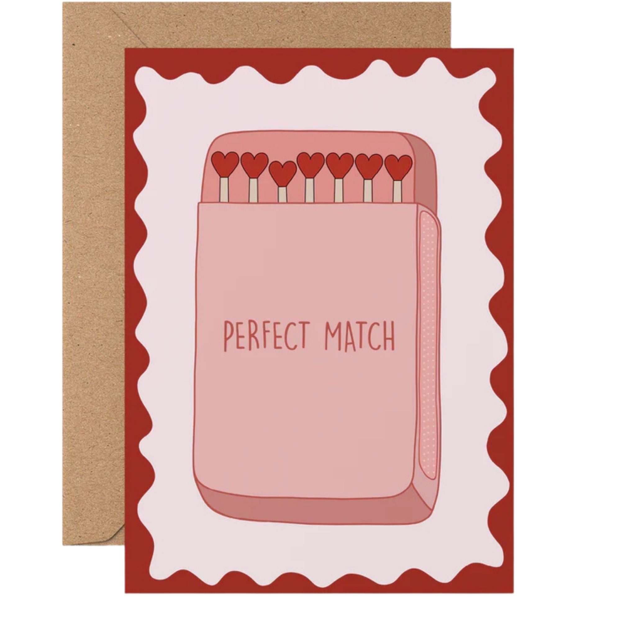 Perfect Match Valentine's Greeting Card
