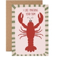 Pinch Your Bum Valentine's Greeting Card