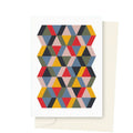 Pineapple Geometric Design Greeting Card