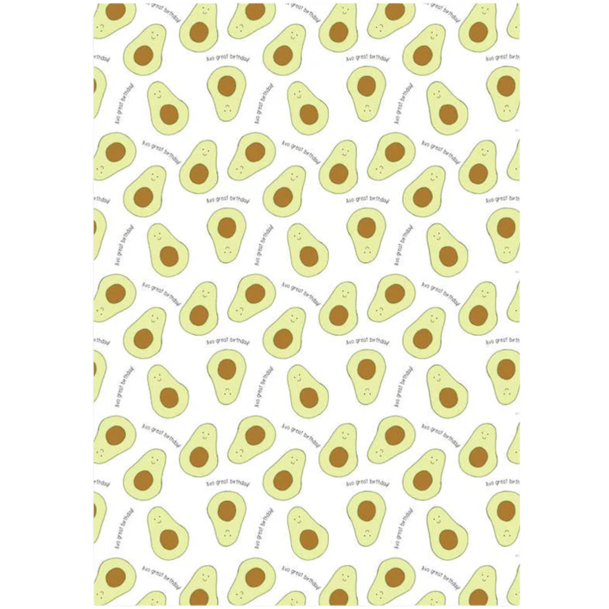 Punny Avo Wrapping Paper