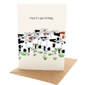 Punny Herd Greeting Card