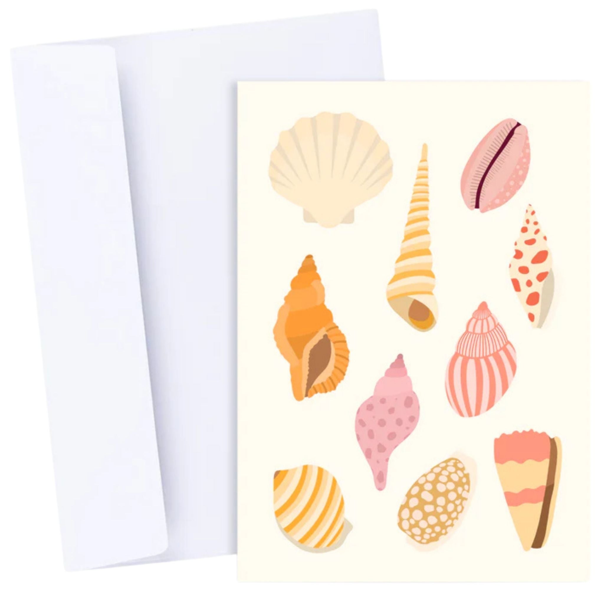 Seashell Thank You Greeting Card
