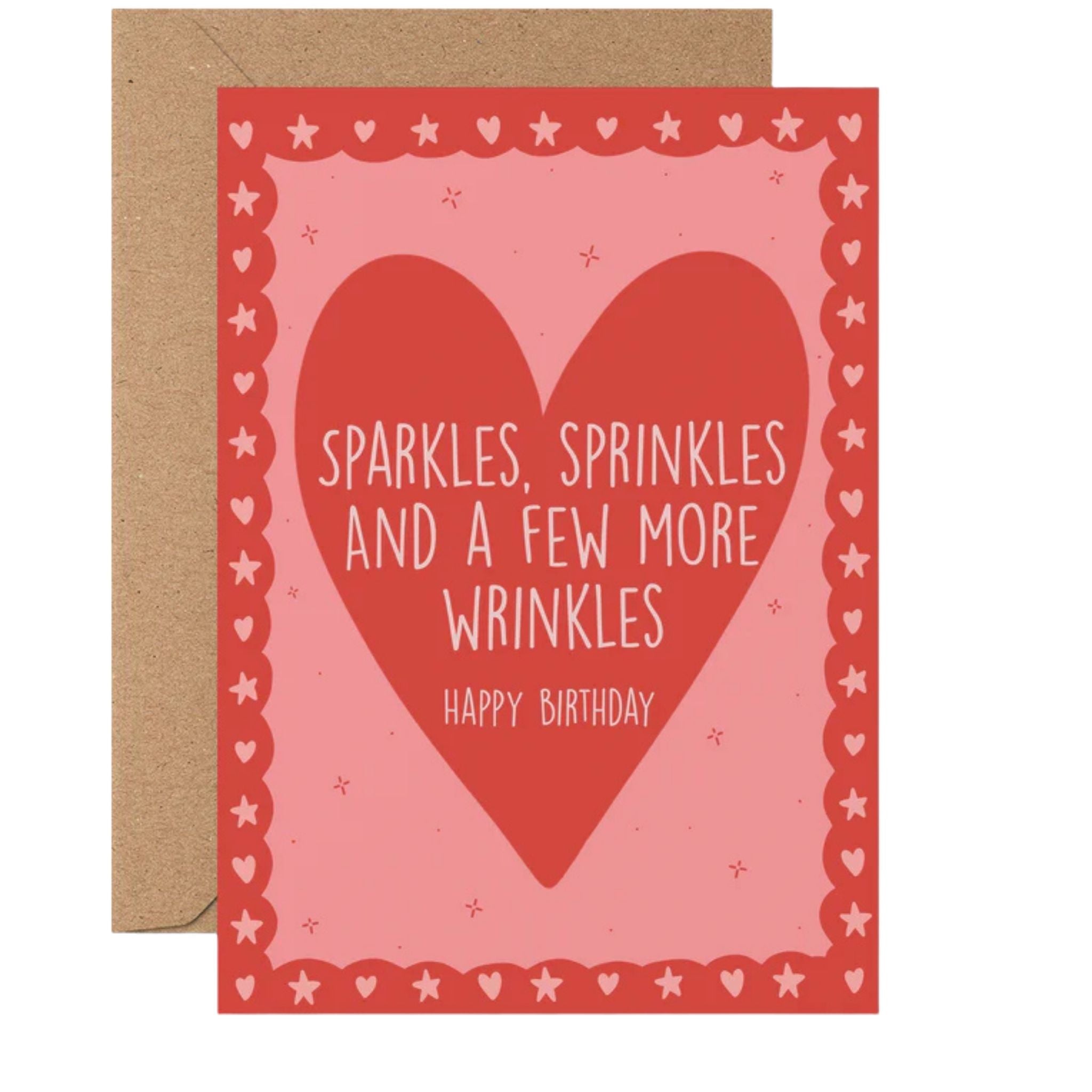 Sprinkle Wrinkles Birthday Greeting Card