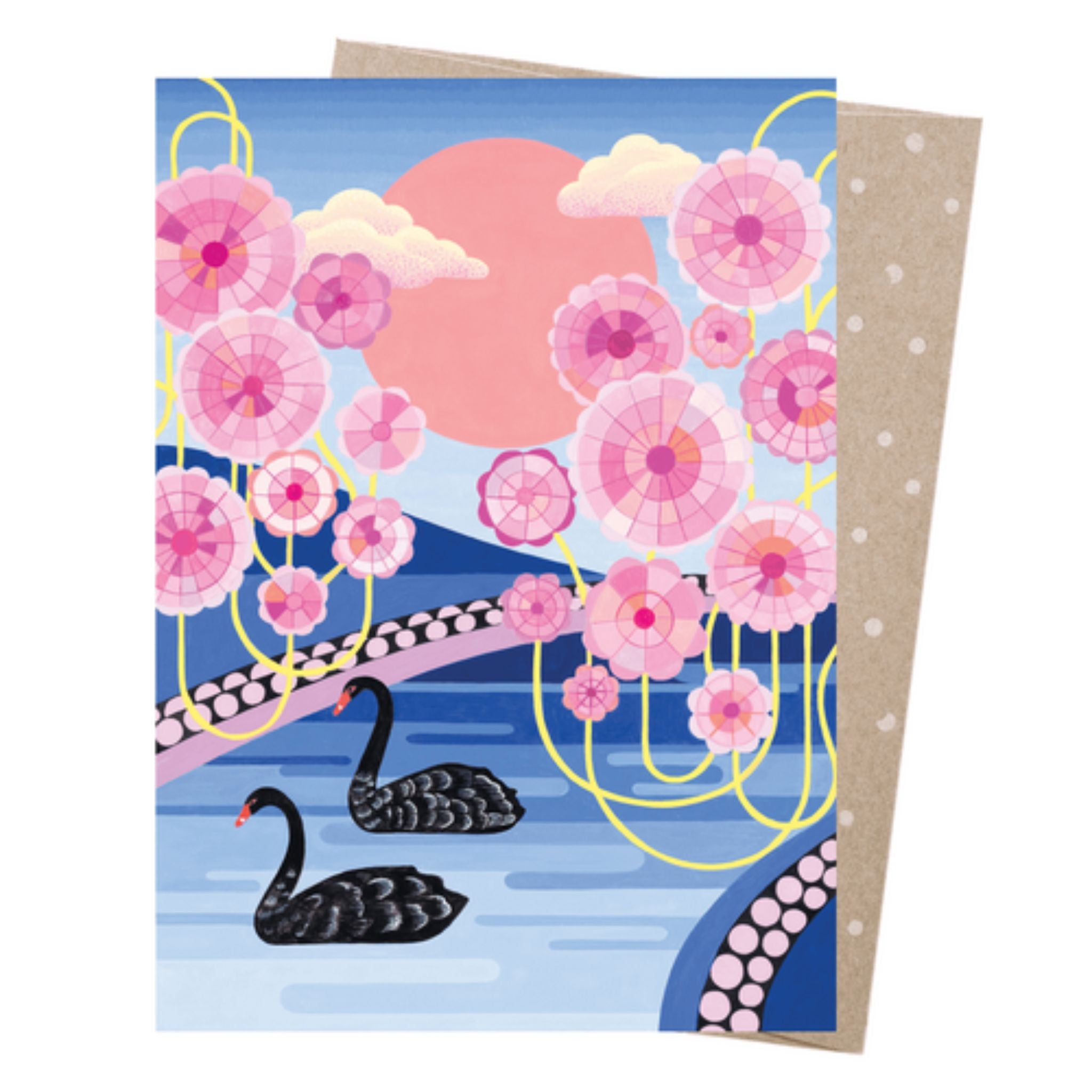 We Met In Spring Greeting Card