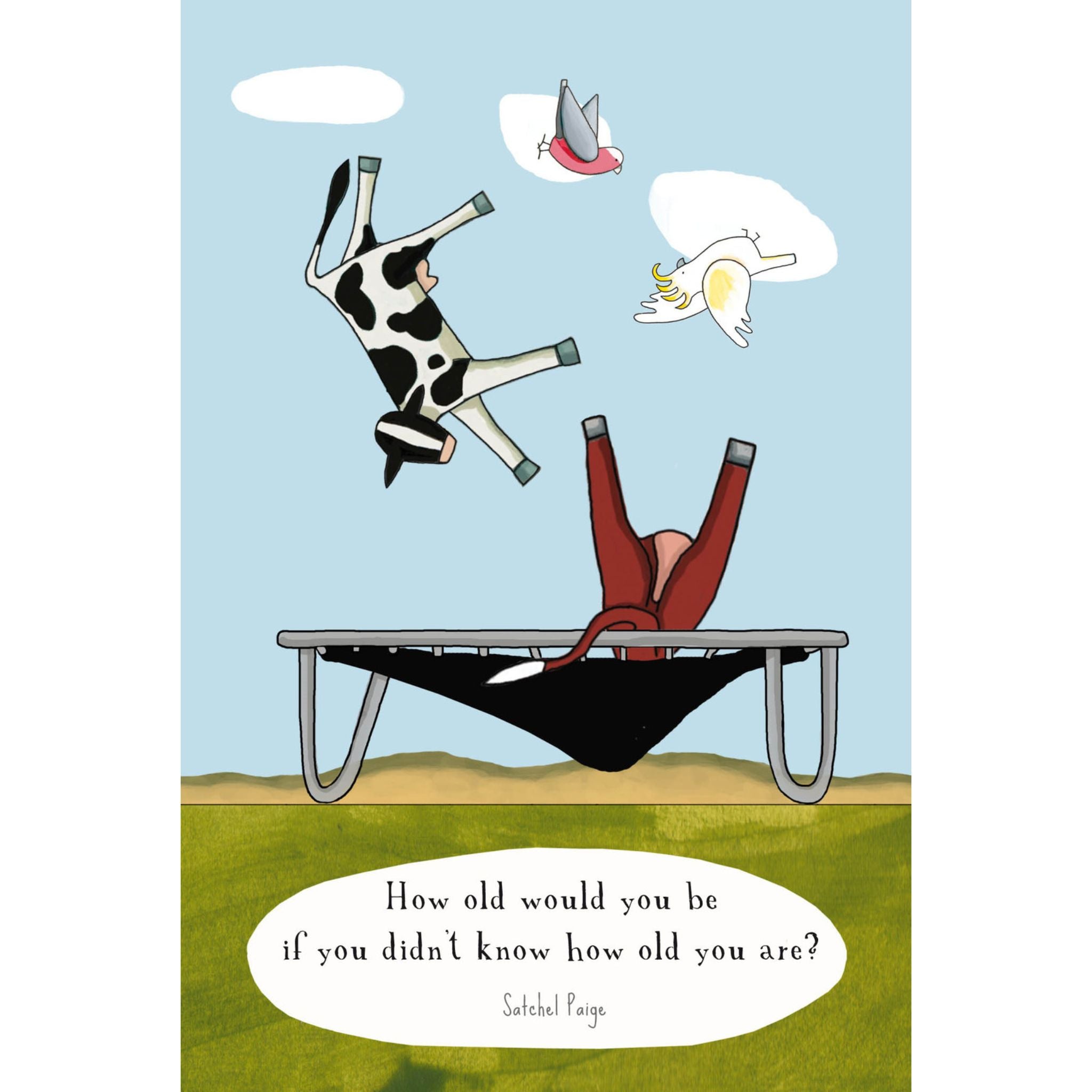 Young At Heart Greeting Card